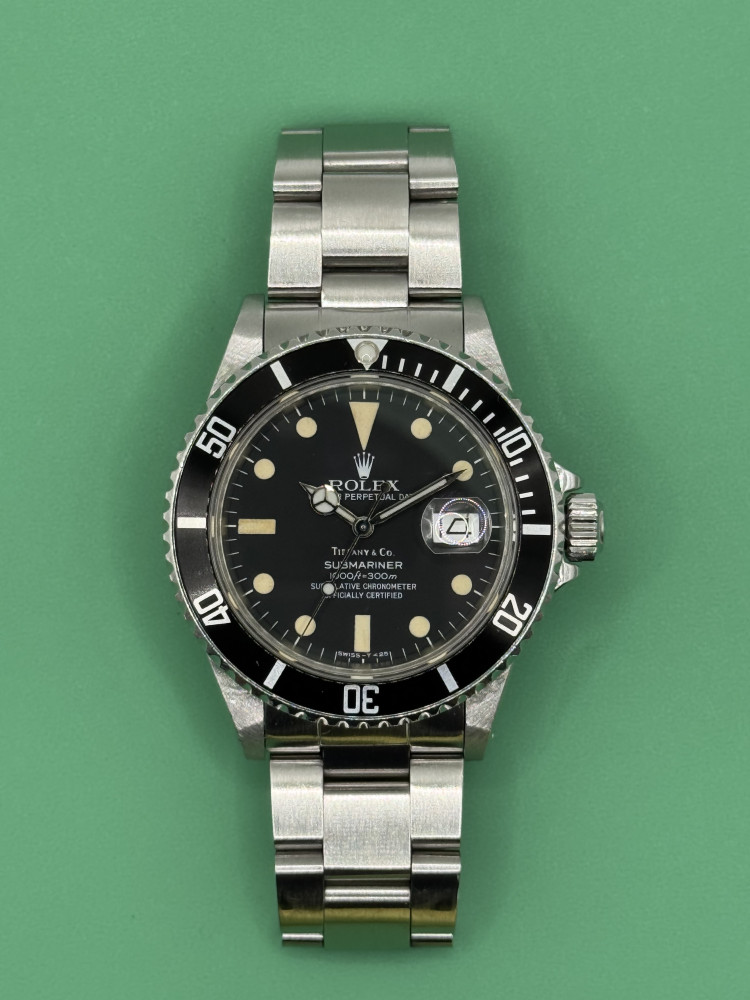 ロレックス　サブマリーナ　ティファニーWネーム